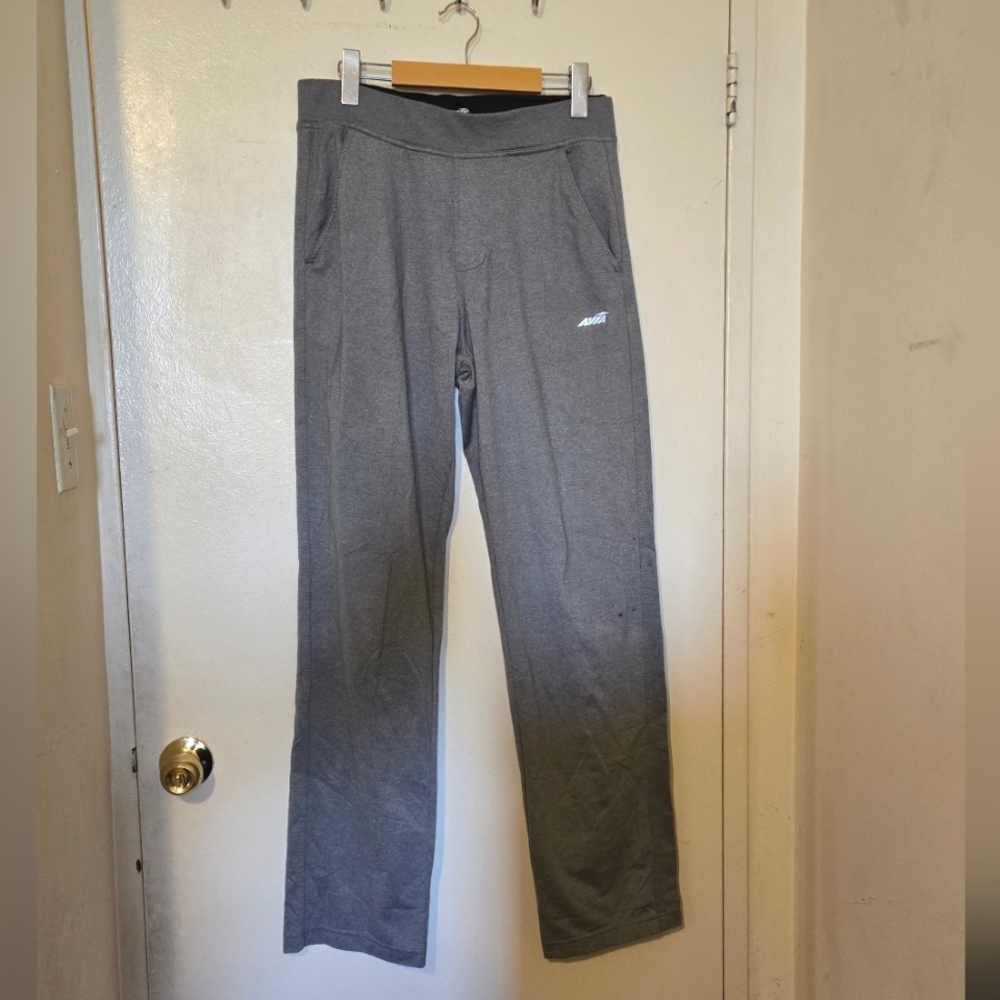 Avia Mens Pants Size S Gray/Silver